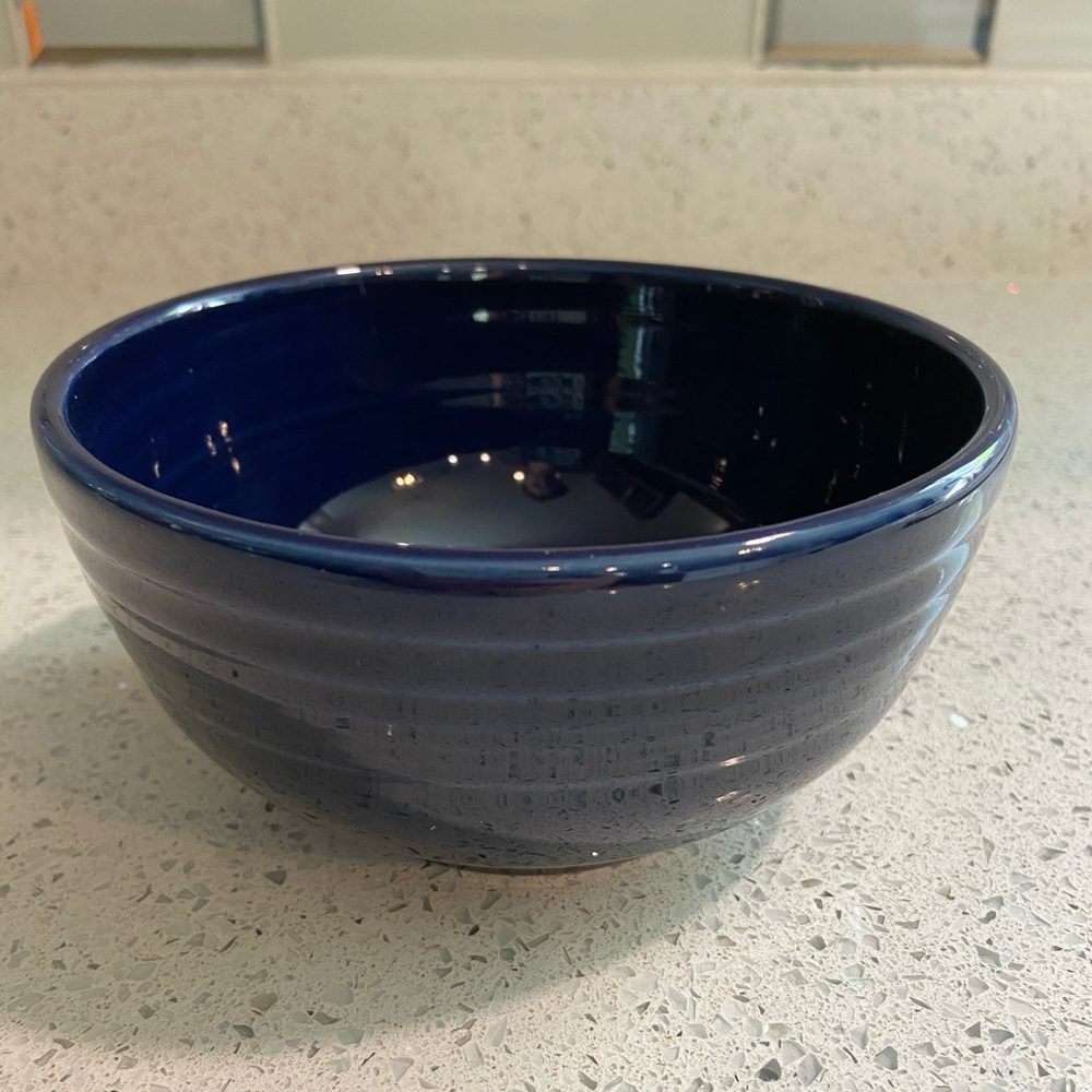 Fiestaware small bistro bowl in navy